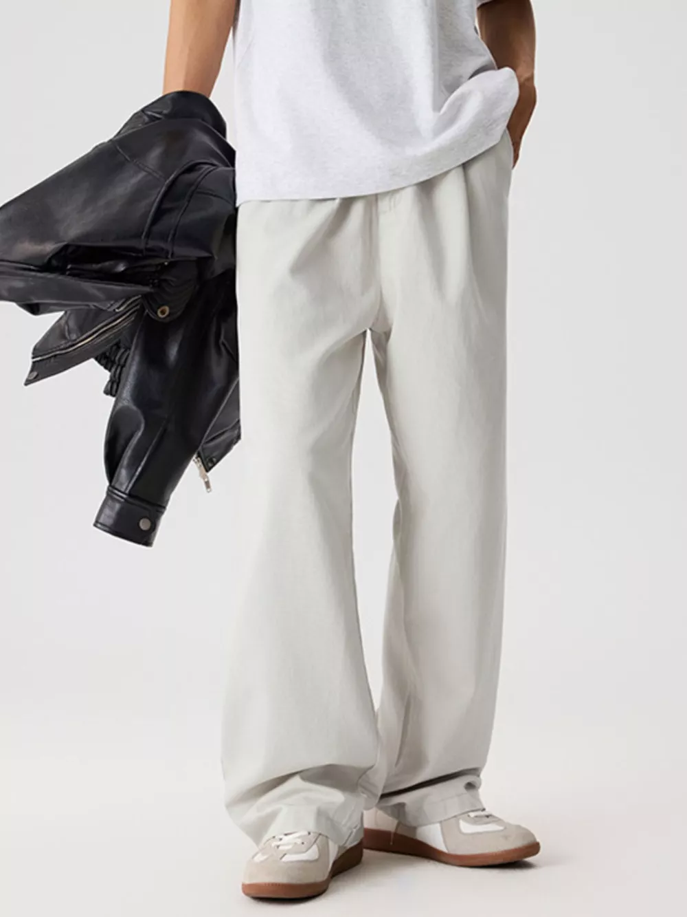 Men's Relaxed Fit Pants with Pockets, image 9
