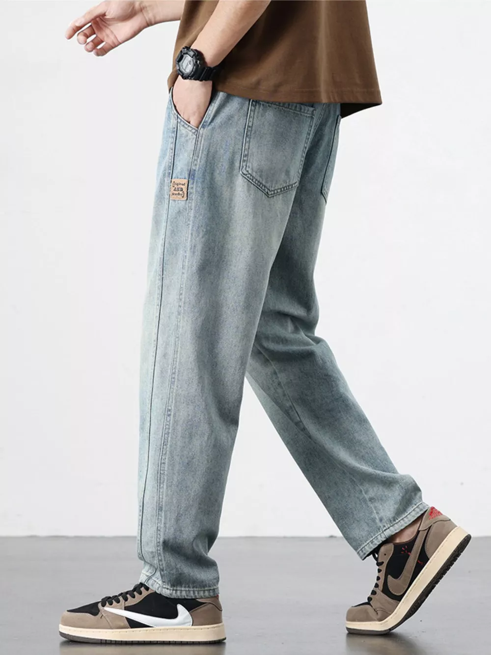 Men's Relaxed Fit Jeans, image 4