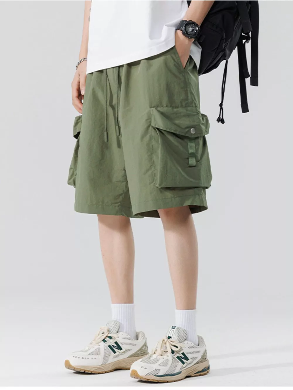 Men's Relaxed Fit Cargo Shorts, image 3