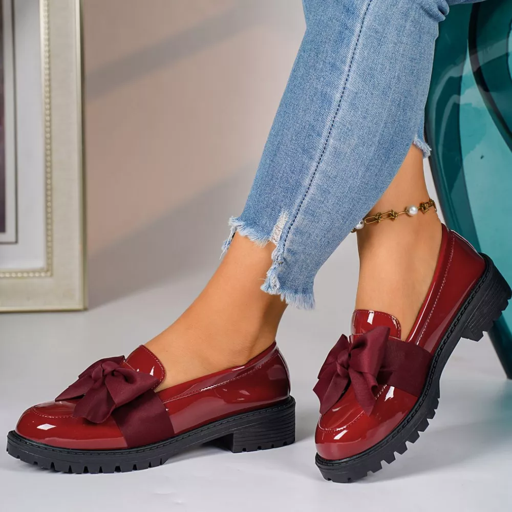 Bow Round Toe Loafers, image 6