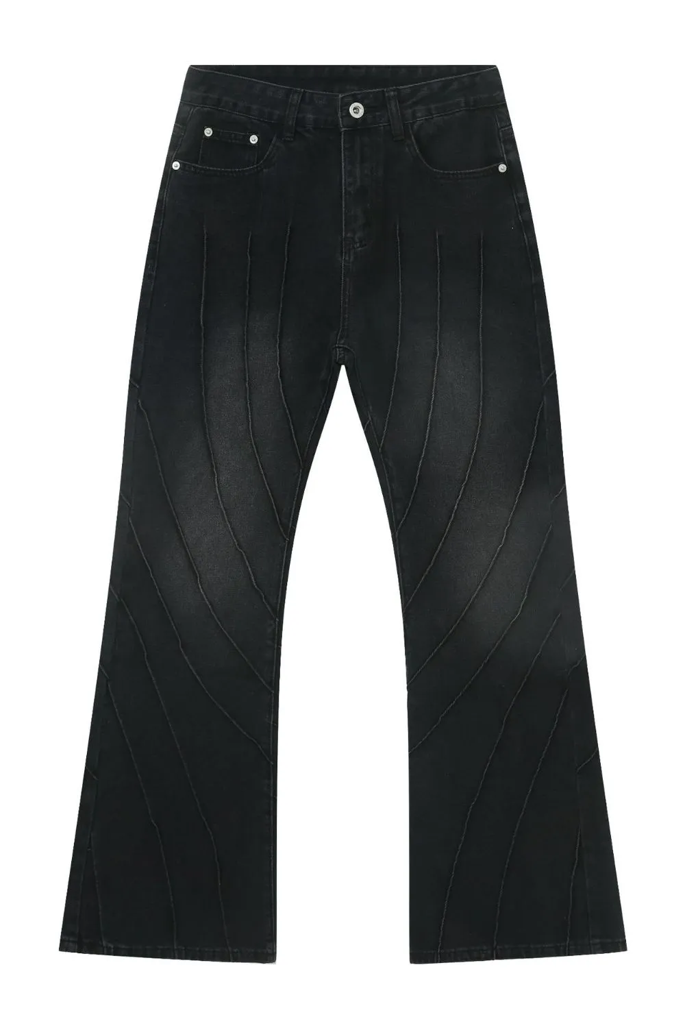 Men's Exposed Seam Jeans with Pockets, image 5