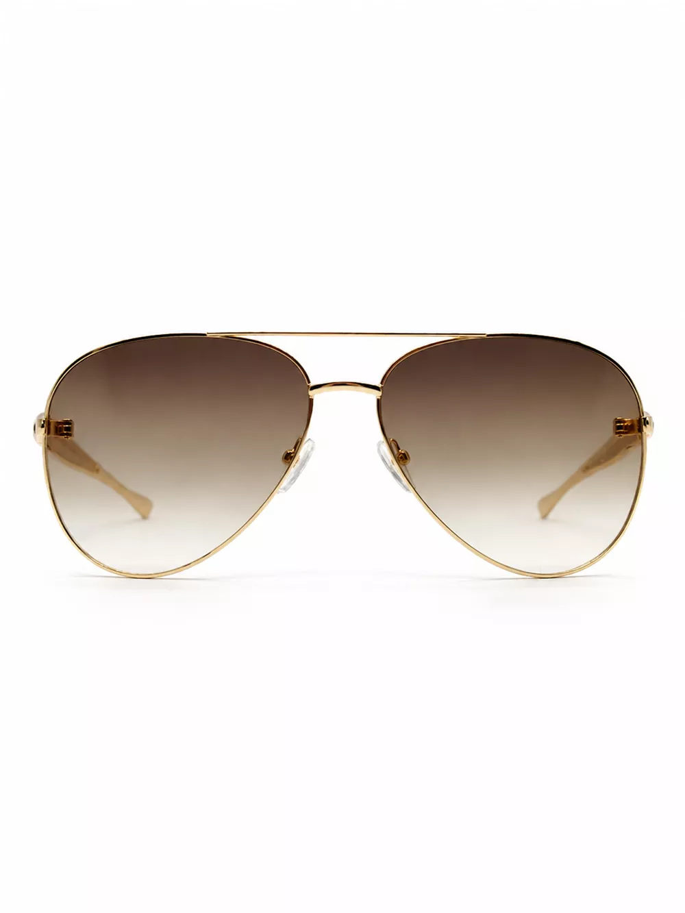 Aviator Sunglasses with Metal Lenses, image 2