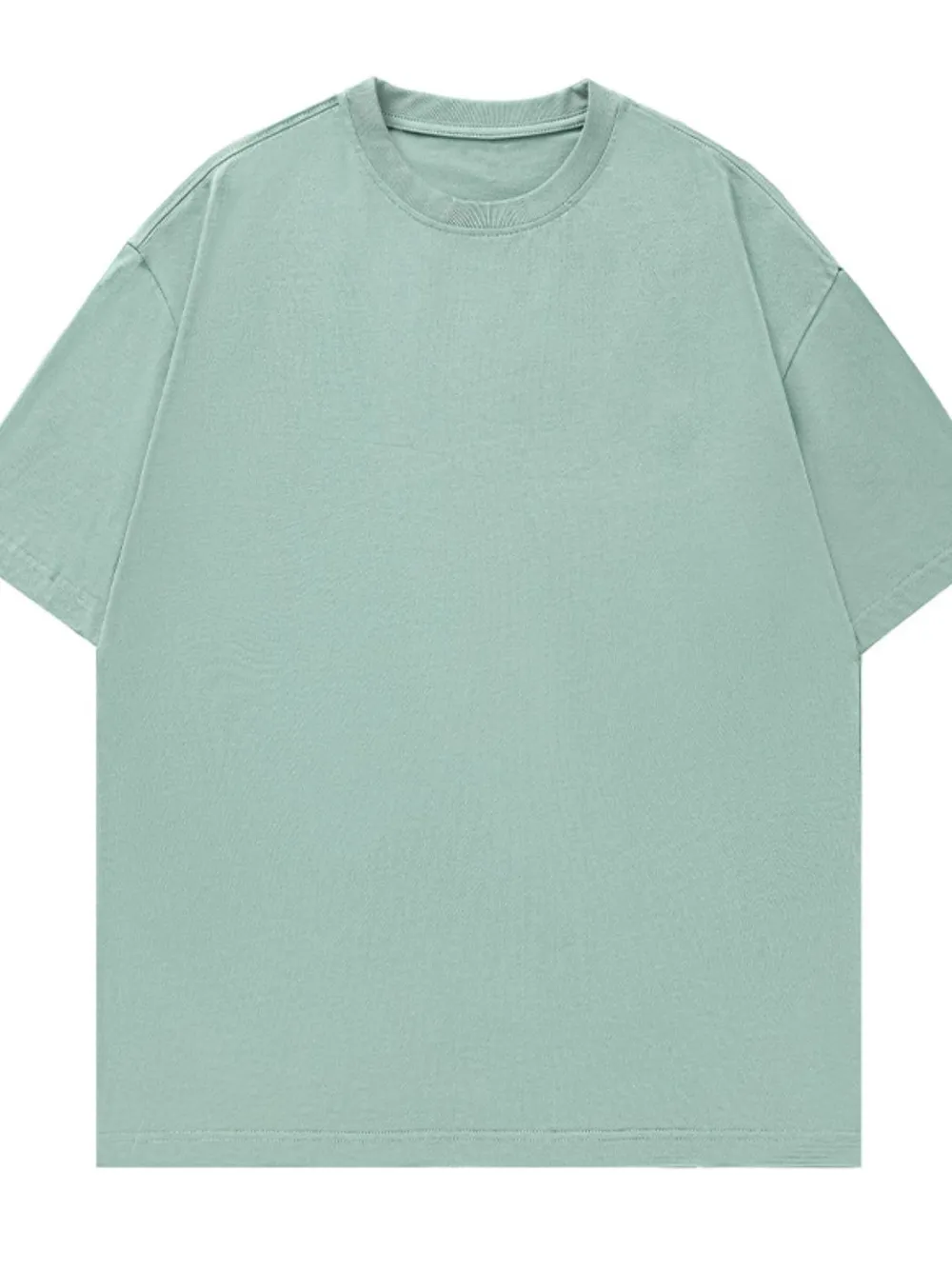 Men's Plus Size Round Neck Half Sleeve T-Shirt