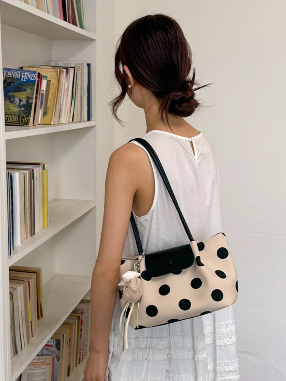 Polka Dot Shoulder Bag, image 5