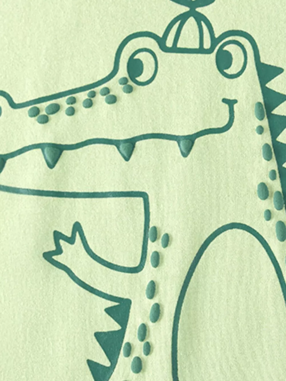 Children's Crocodile Graphic Long Sleeve T-Shirt, image 3