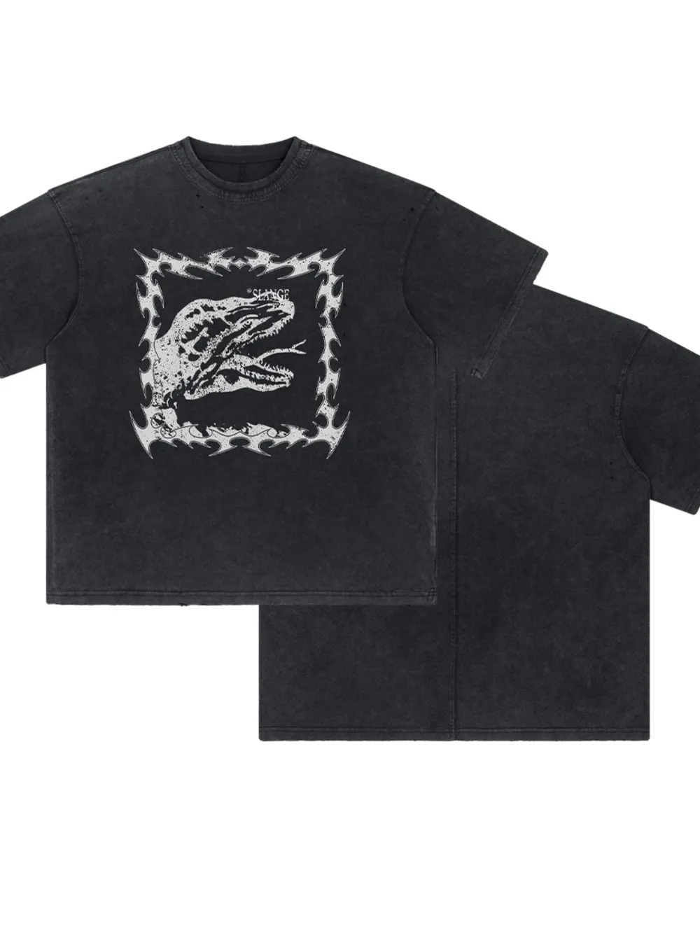 Men's Graphic Round Neck Half Sleeve T-Shirt, image 5