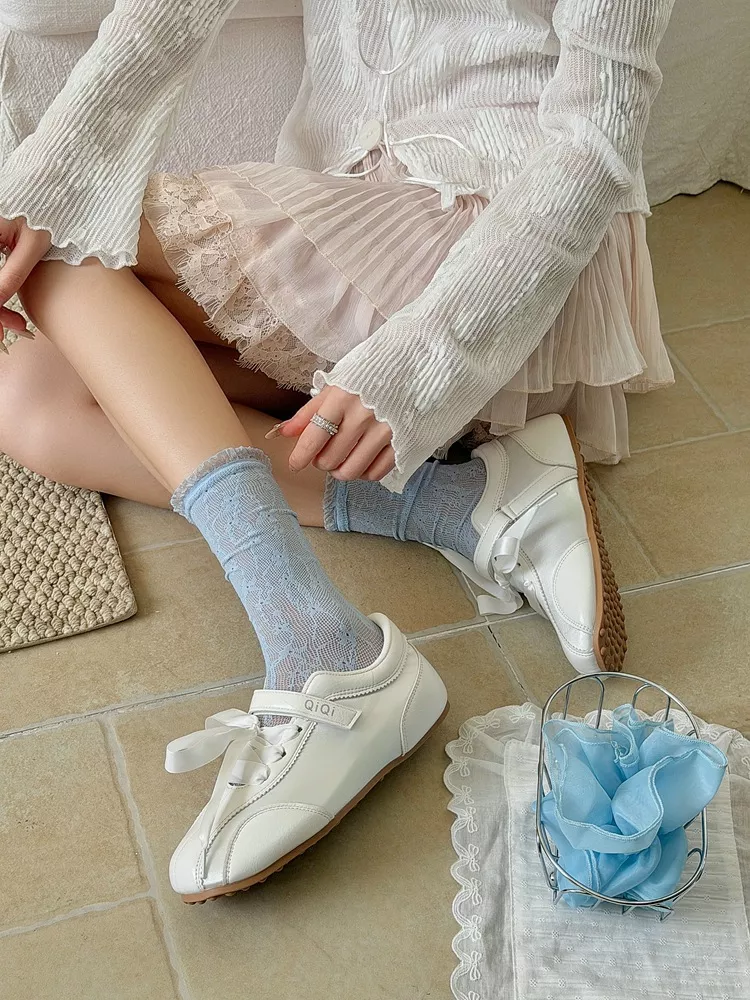 Lace Sheer Socks, image 16