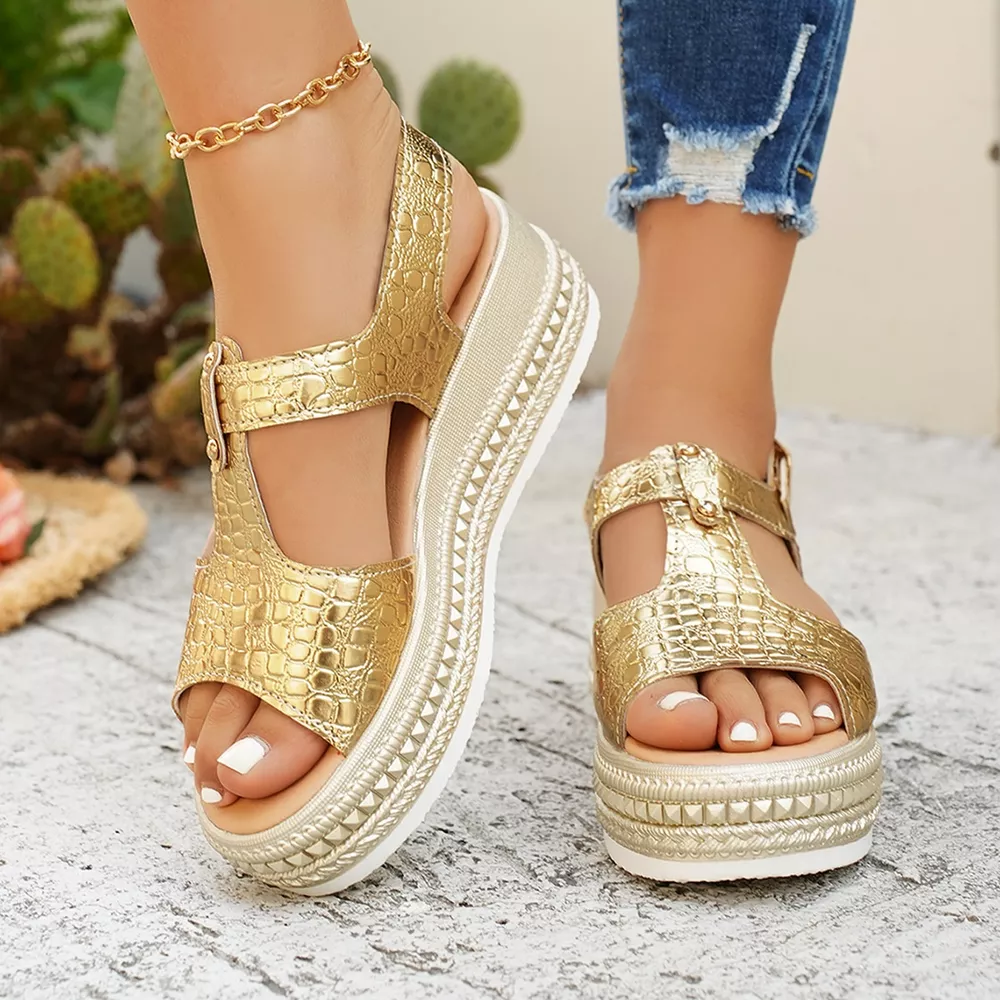 Open Toe Platform Sandals, image 2
