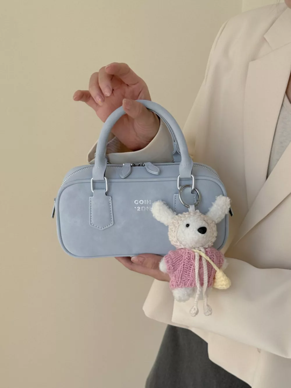 Top Handle Barrel Handbag, image 6