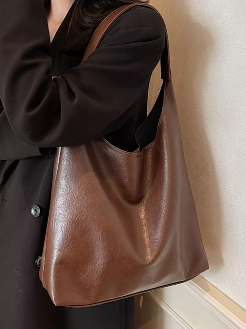 PU Leather Tote Bag, image 12
