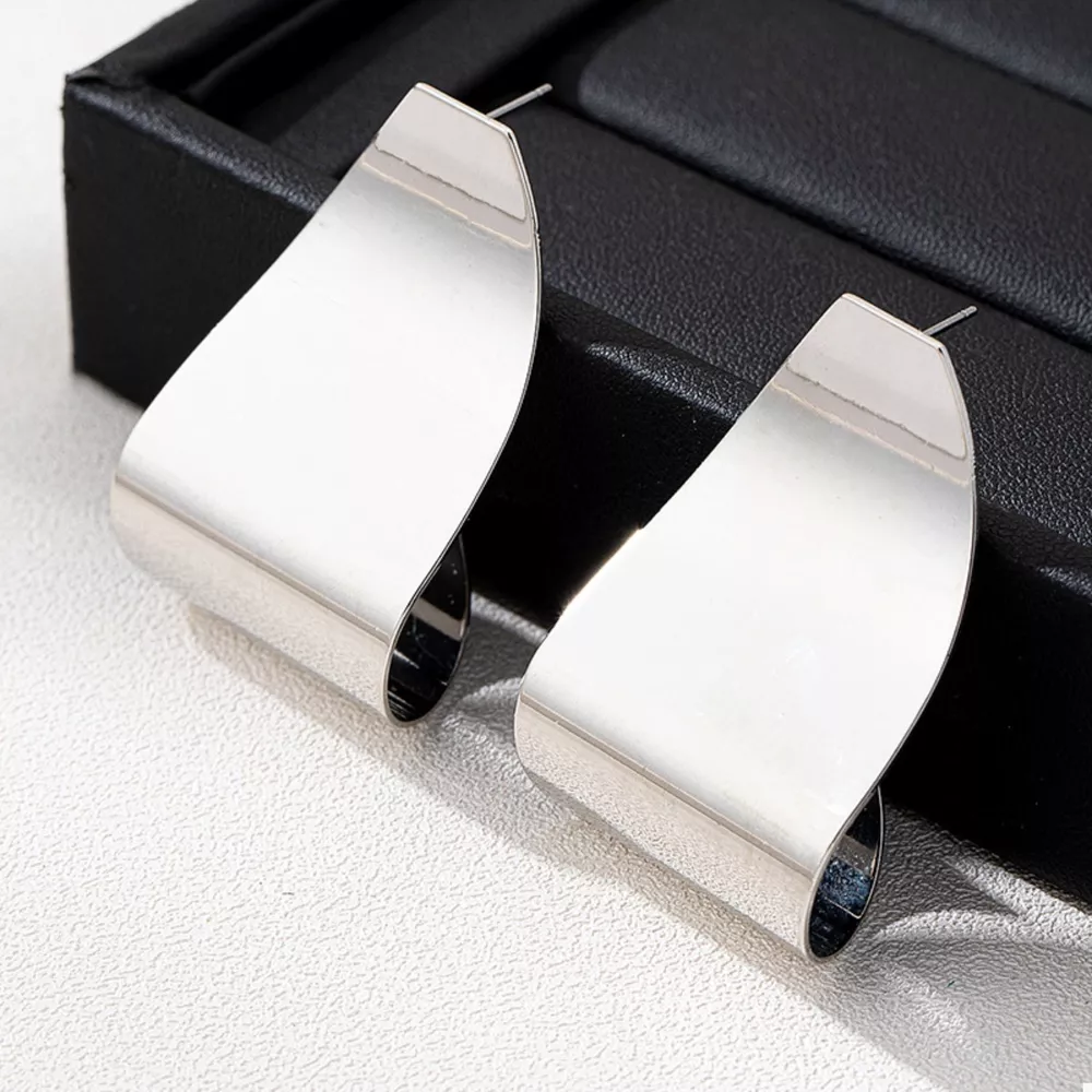 Alloy Geometric Earrings, image 6