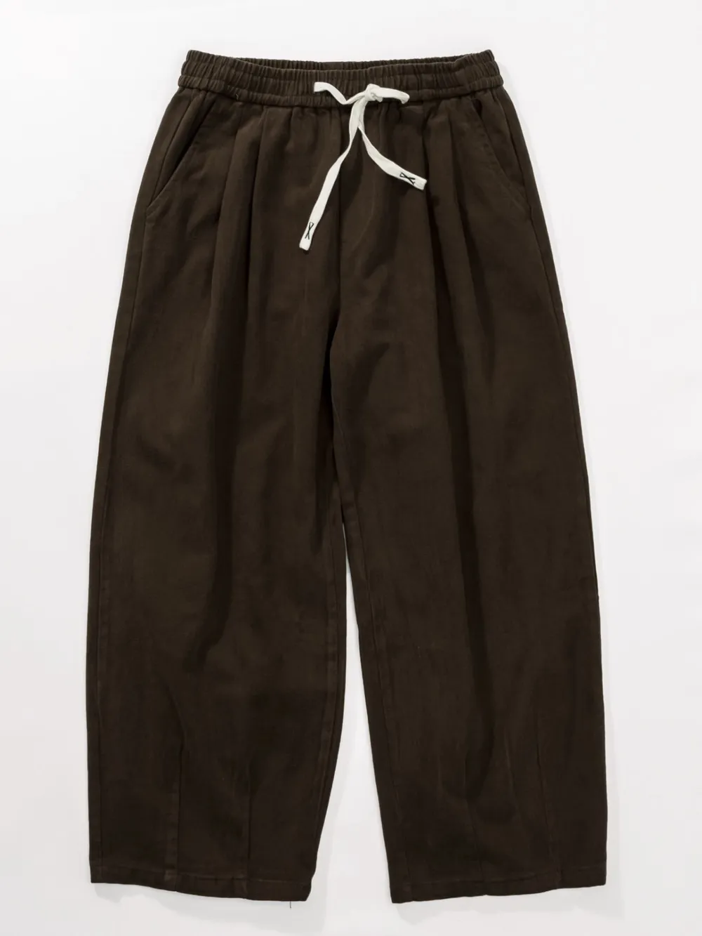 Men's Relaxed Fit Drawstring Wide Leg Pants, image 2