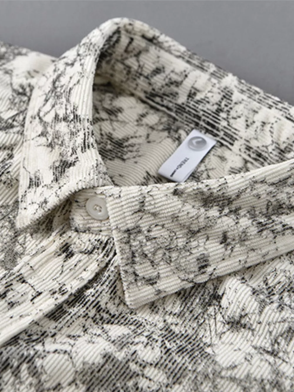 Men's Plus Size Button Up Long Sleeve Shirt, image 2
