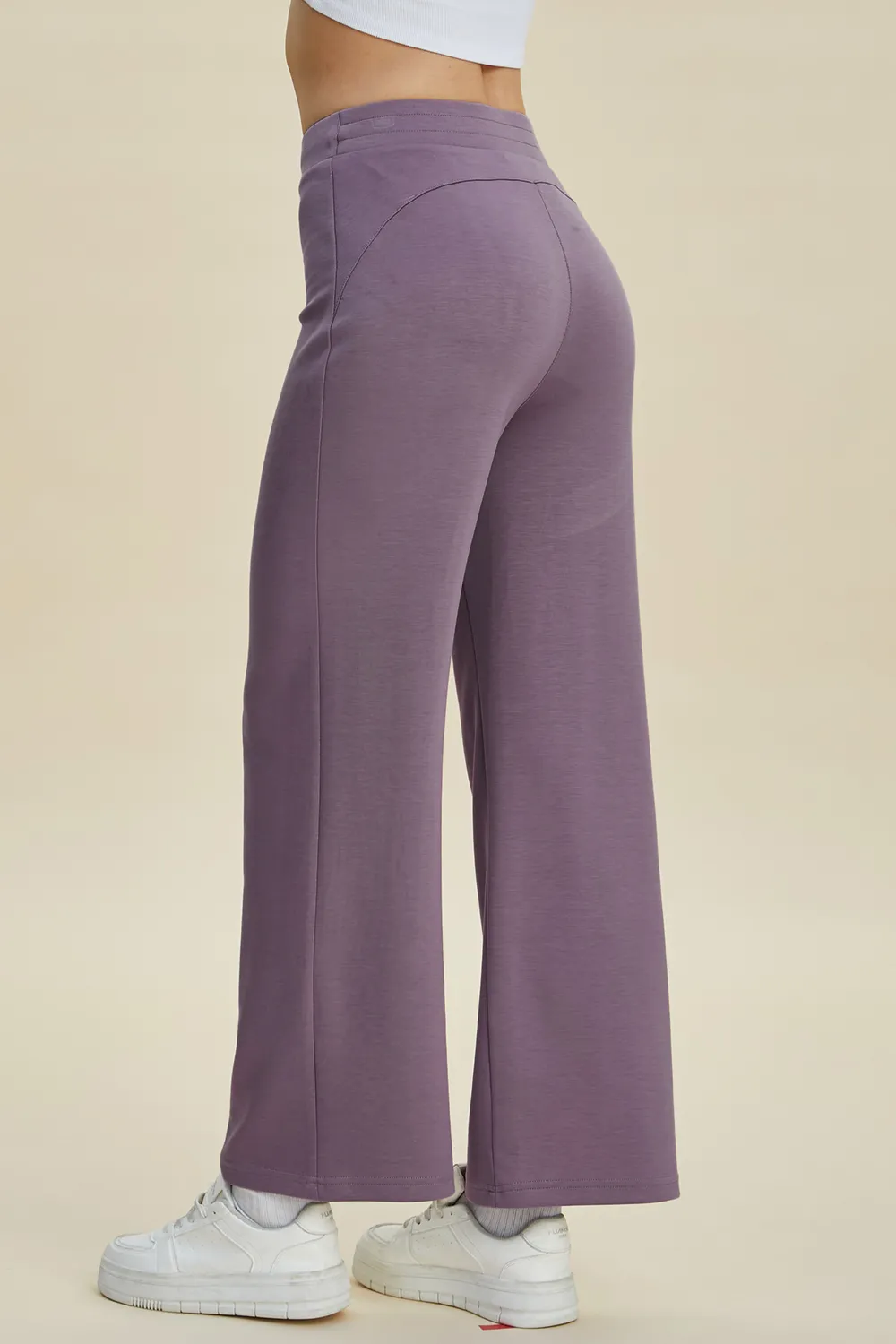 Full Size Air Scuba Drawstring Wide Leg Pants, image 5