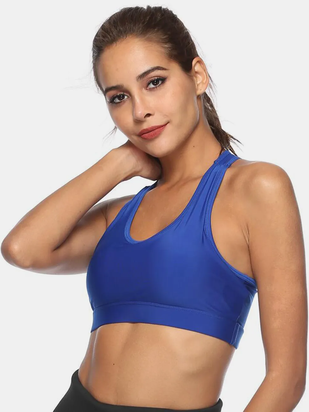 Cutout Scoop Neck Active Tank, image 7