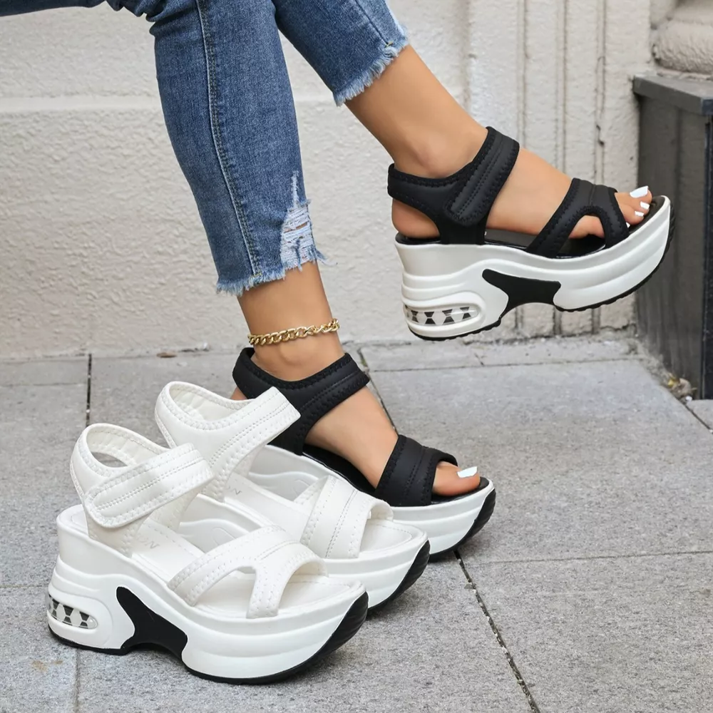Open Toe Platform Sandals, image 2