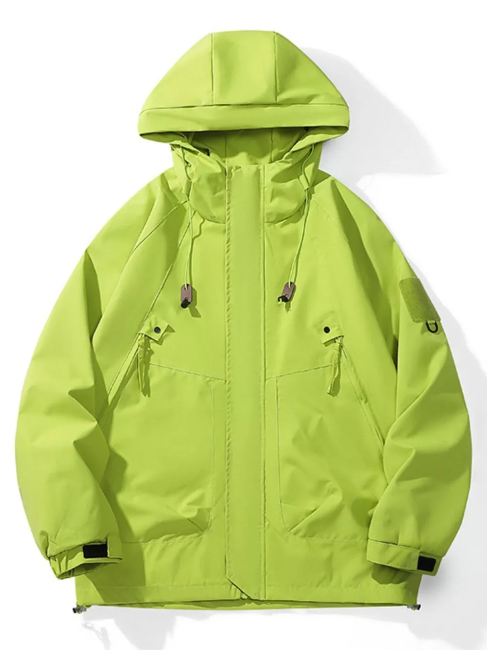 Men's Full Size Hooded Windproof Outdoor Jacket Plus Size, image 2