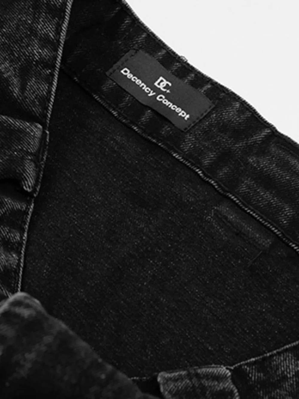 Men's Wide Leg Denim Jeans, image 7