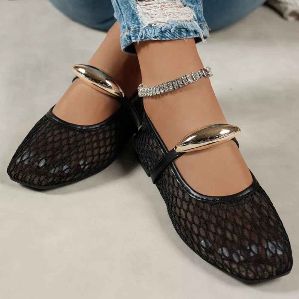 Square Toe Slip-Ons, image 2