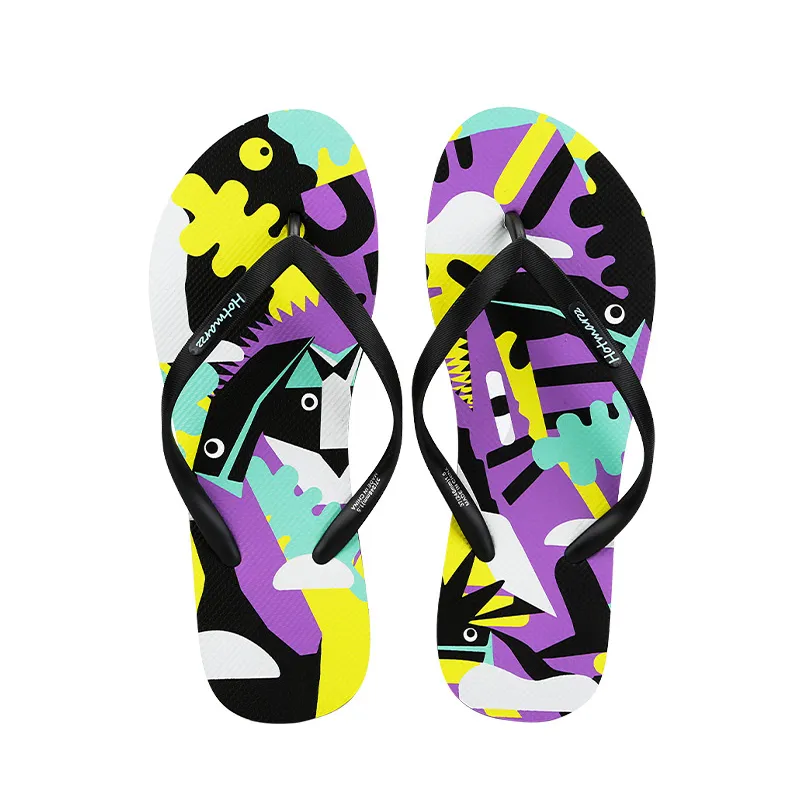 Tropical Print Summer Slippers, image 5