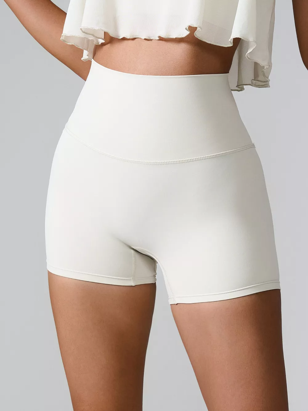 High Waist Active Shorts, image 4