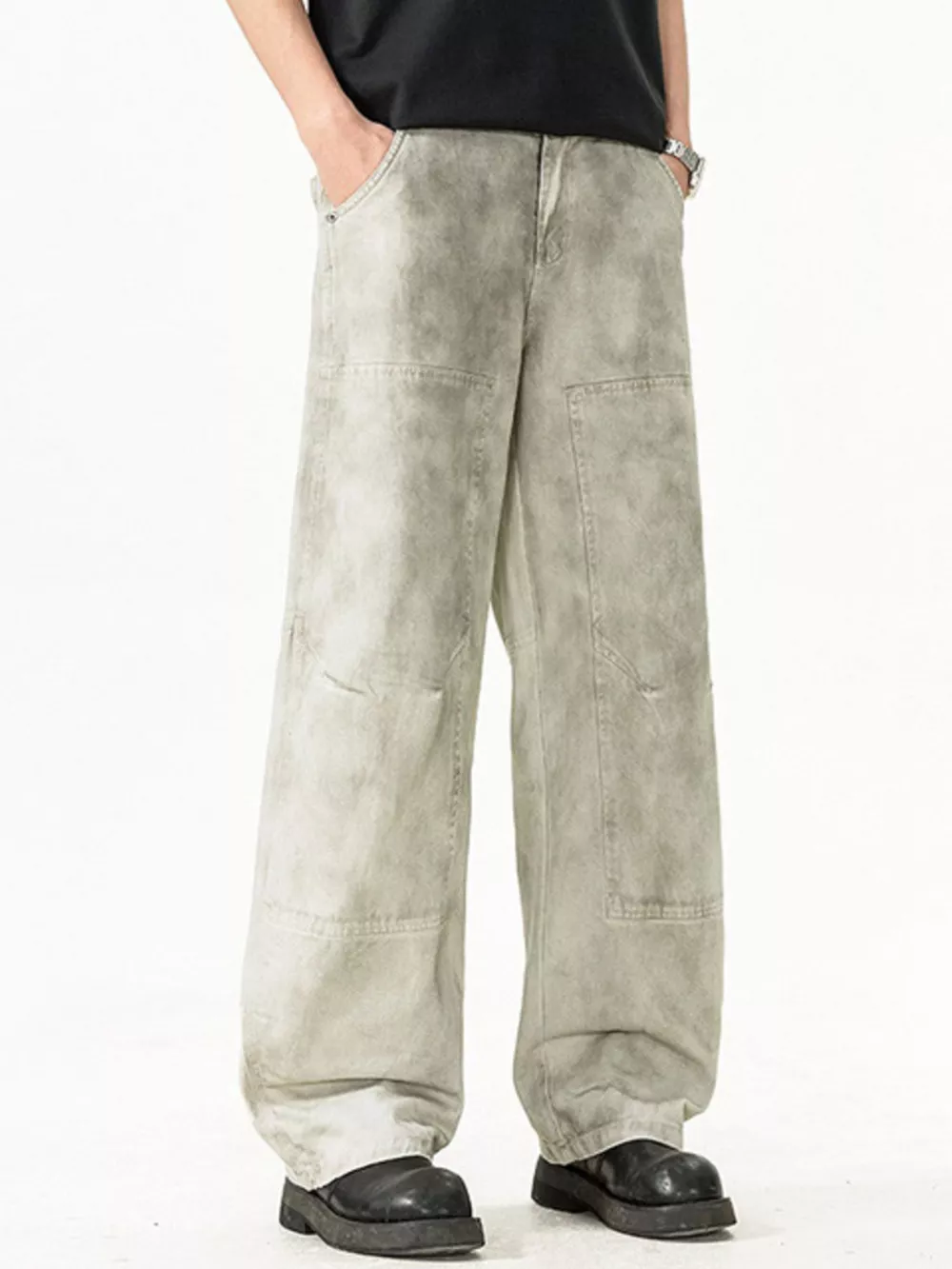 Men's Plus Size Loose Fit Casual Pants, image 6