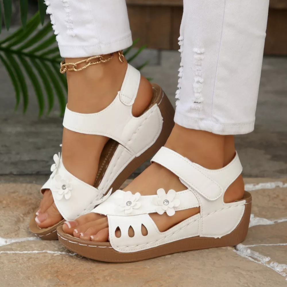 Open Toe Wedge Sandals, image 15