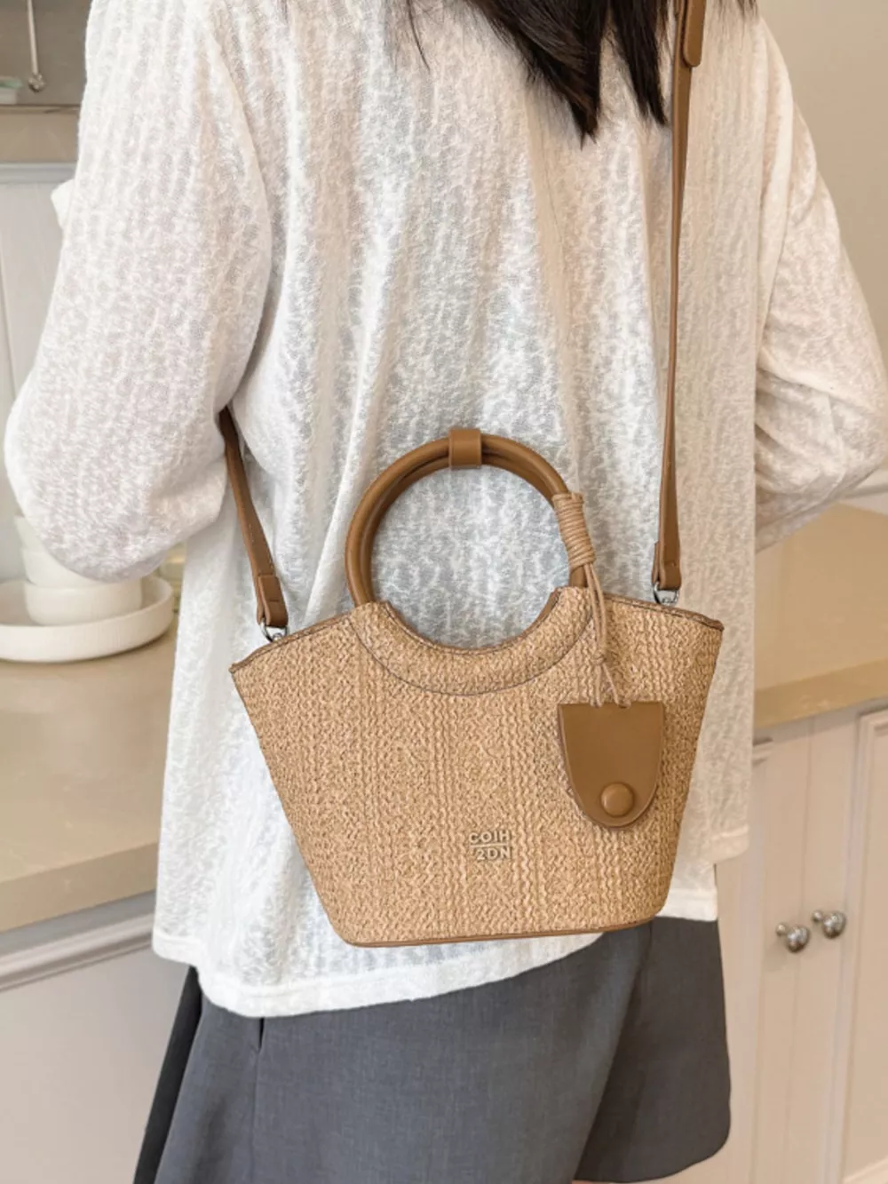 Top Handle Crossbody Bag, image 4
