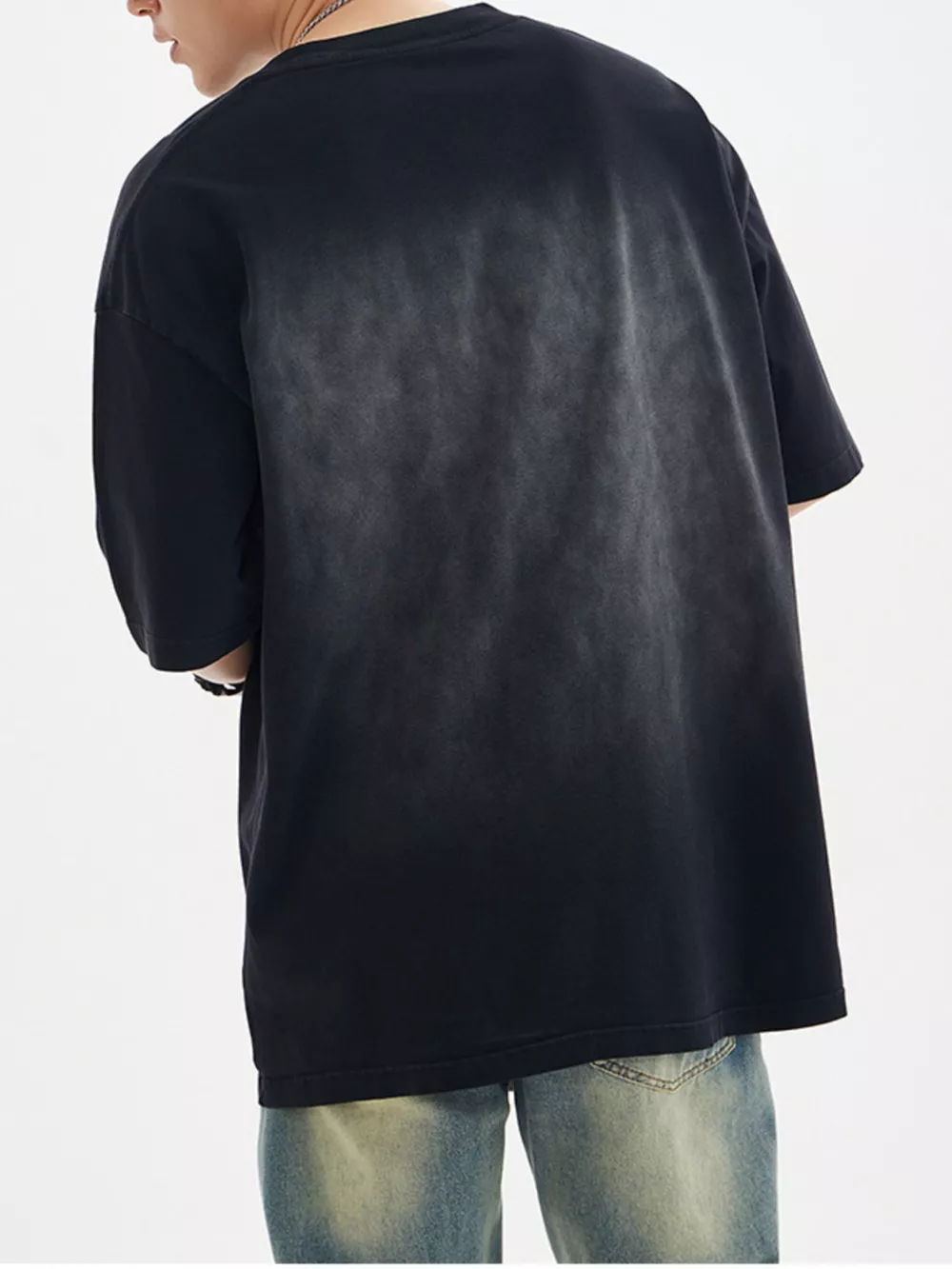 Men's Round Neck Half Sleeve T-Shirt, image 2