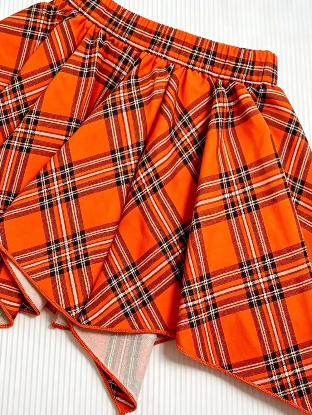 Children's Pumpkin Bubbles Graphic Top and Skirt Outfit Set, image 4