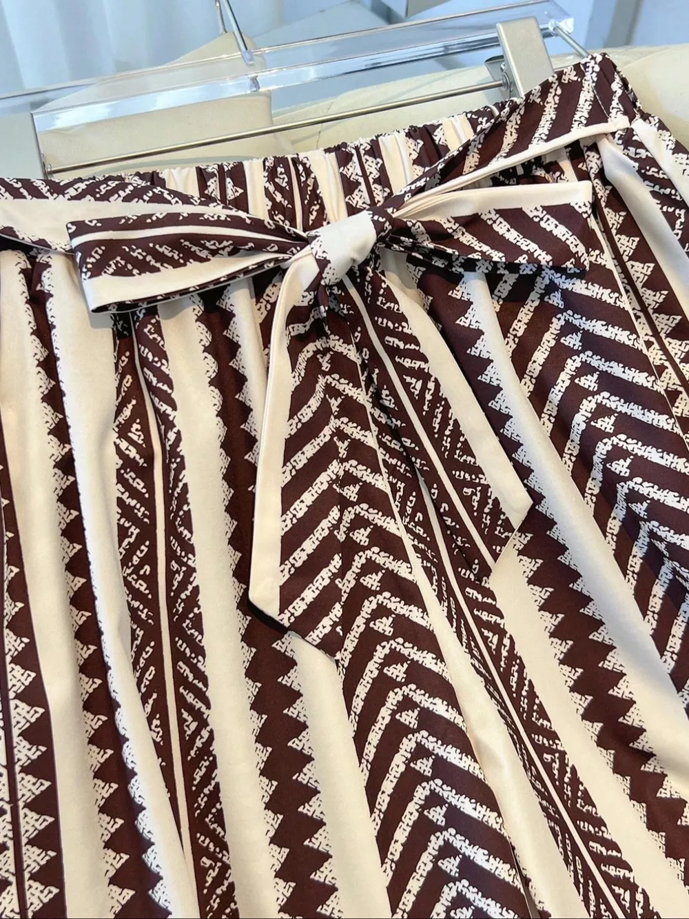 Boho Print Wide Leg Pants, image 13