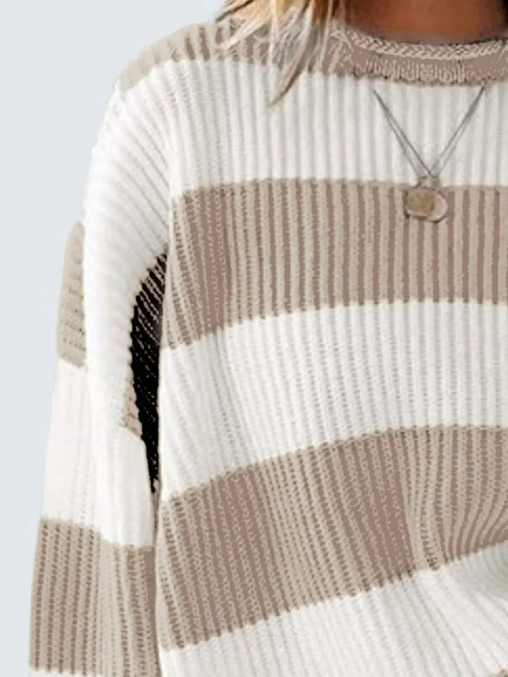 Round Neck Long Sleeve Sweater, image 31