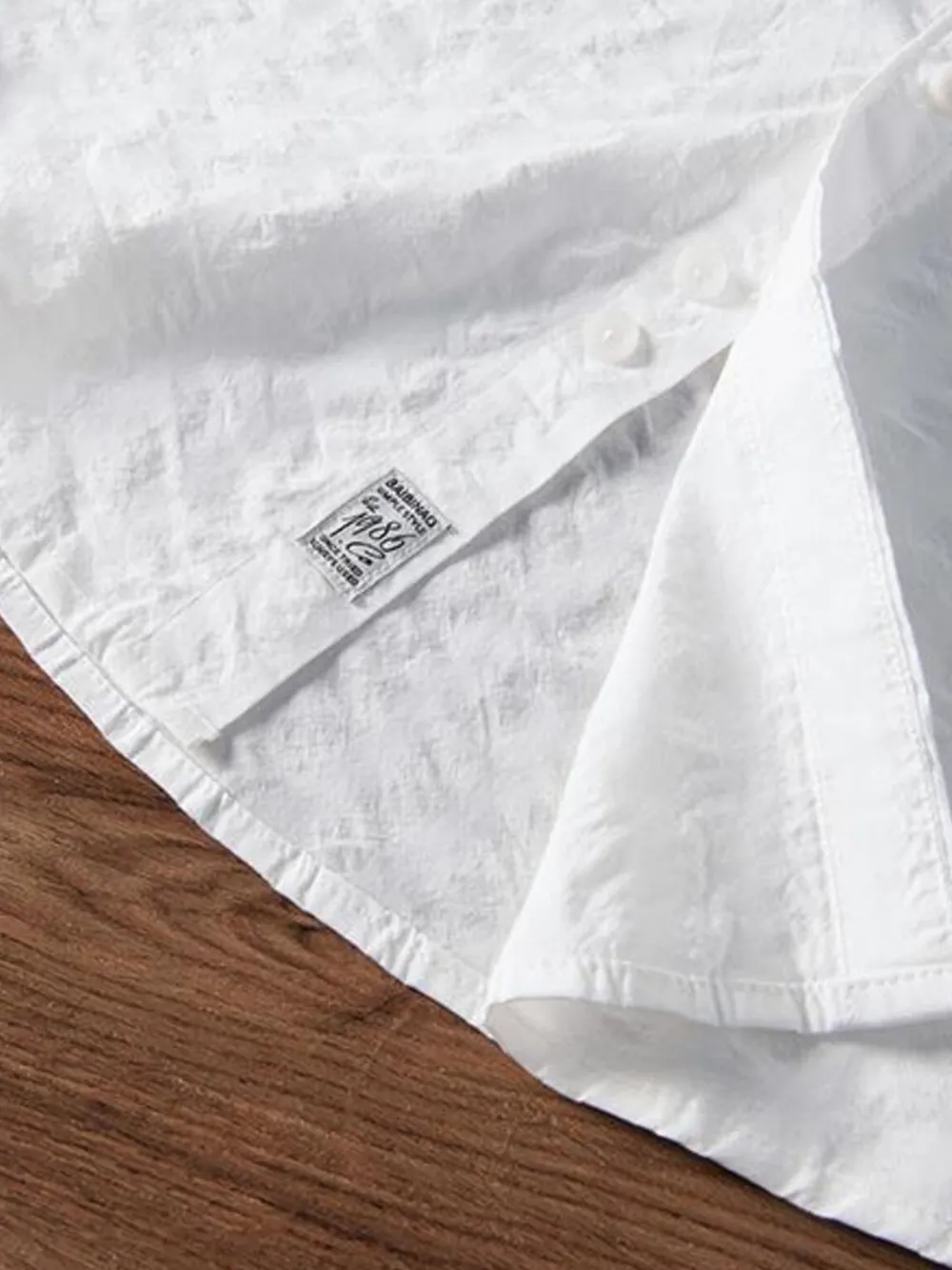 Men's Plus Size Button Up Long Sleeve Shirt, image 6