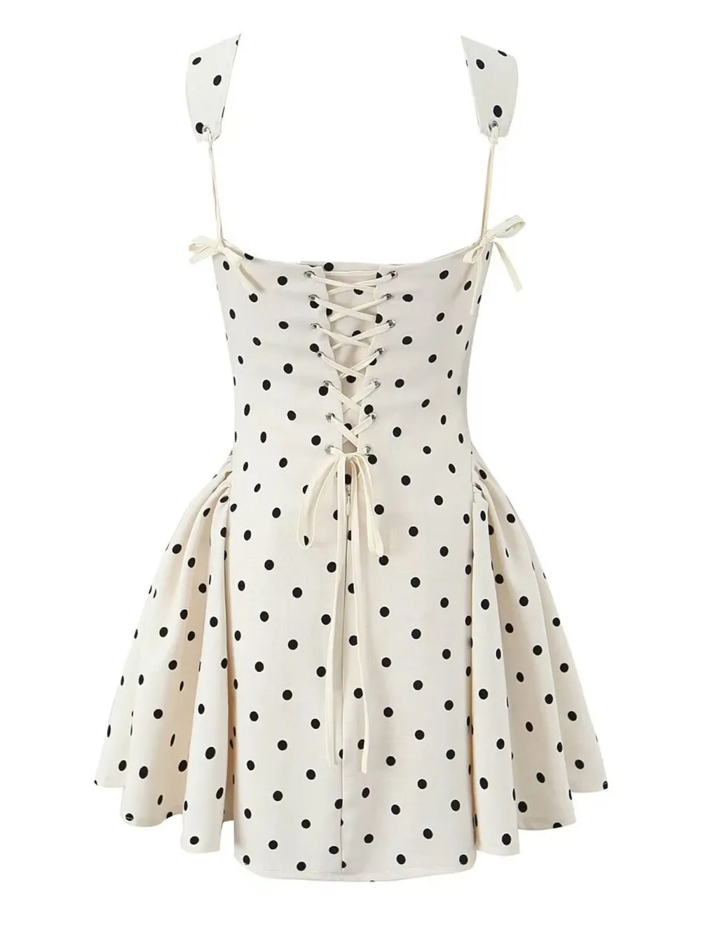 Lace Up Mini Cami Dress, image 12