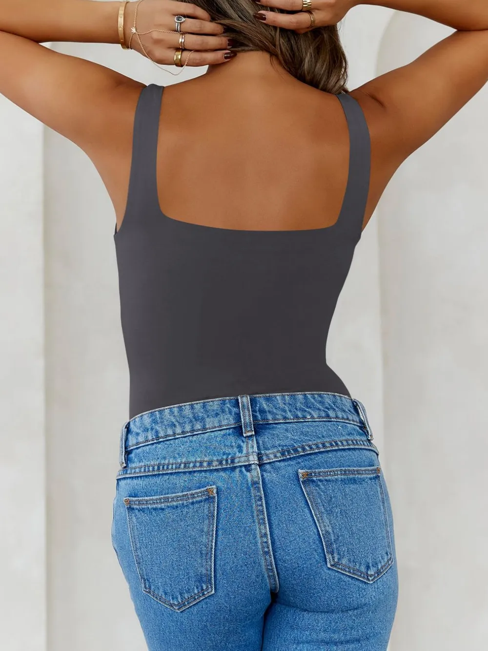Solid Color Wide Strap Cami, image 10