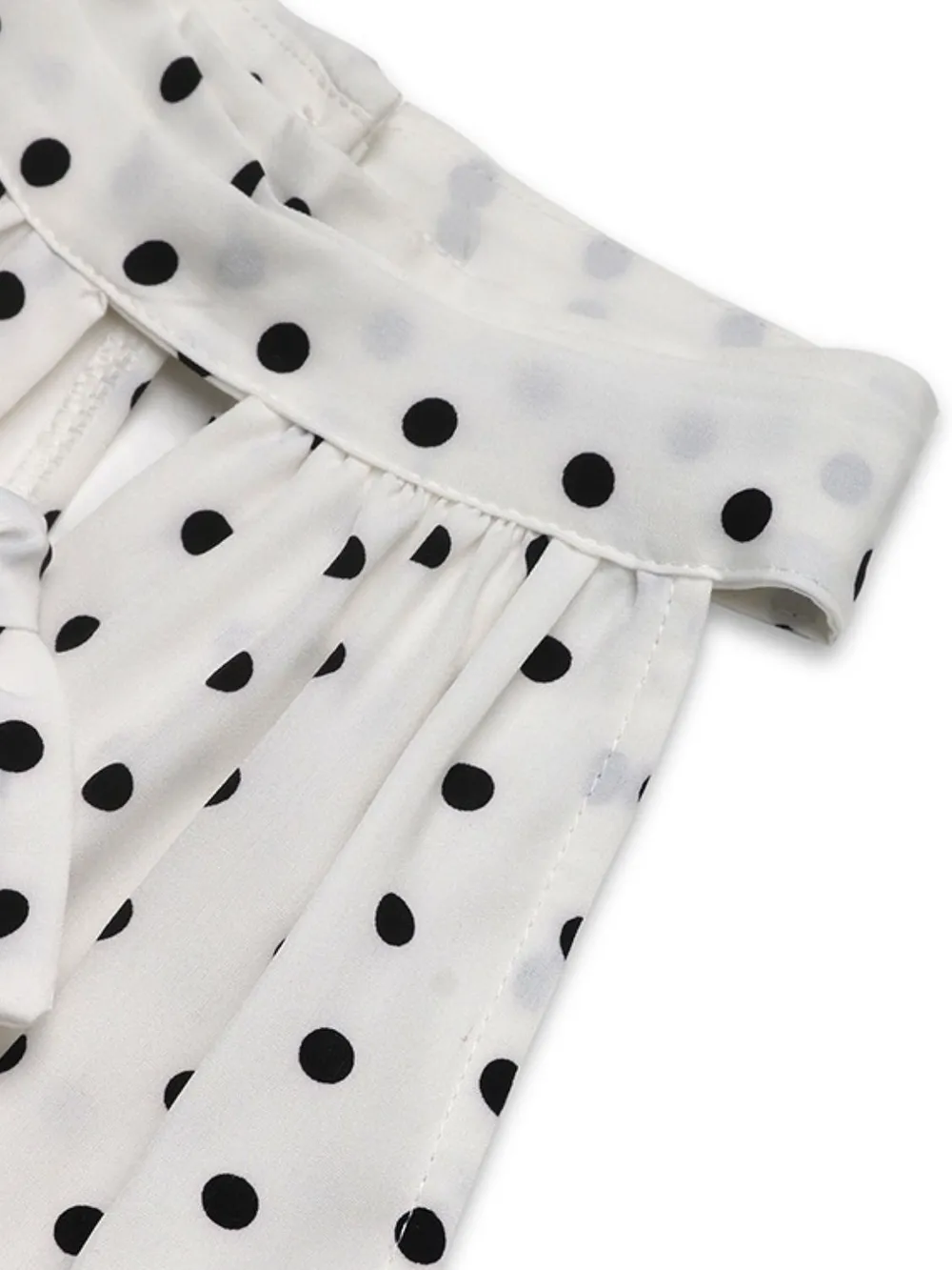 Bow Front Polka Dot Sleeveless Midi Dress, image 2