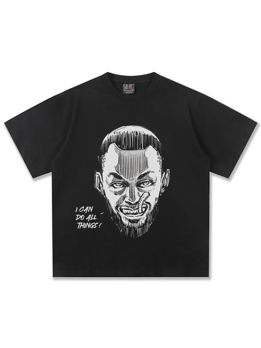 Men's Graphic Round Neck Short Sleeve T-Shirt, image 6