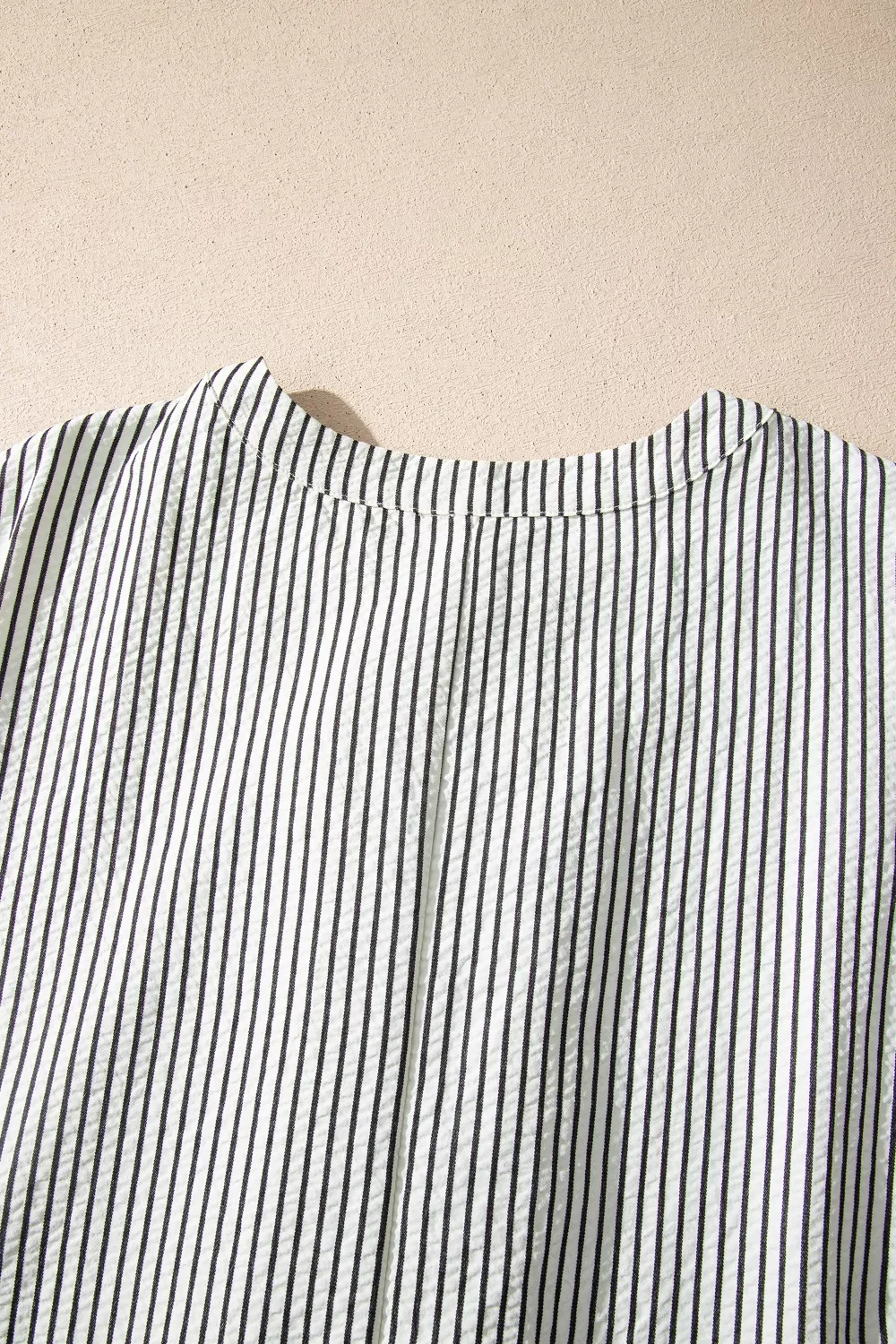 Striped Ruffle Button Front Maxi Dress, image 9