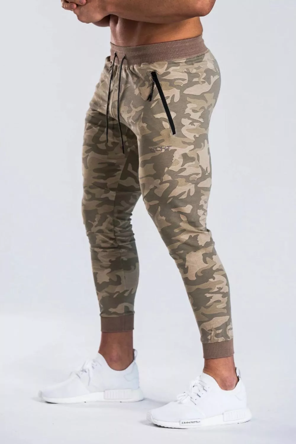 Men's Camouflage Drawstring Active Pants, image 6