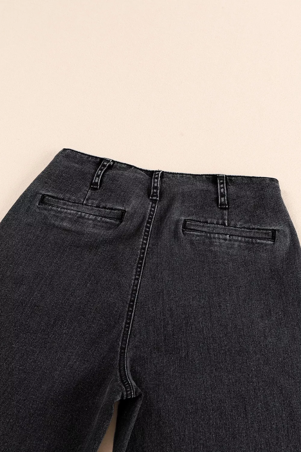 High-Waisted Button-Fly Wide-Leg Jeans, image 15