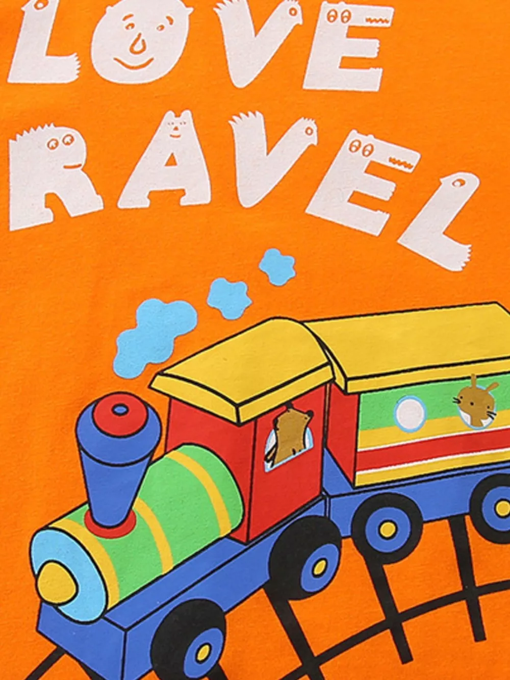 Children's 'Love Travel' Train Graphic T-Shirt, image 5