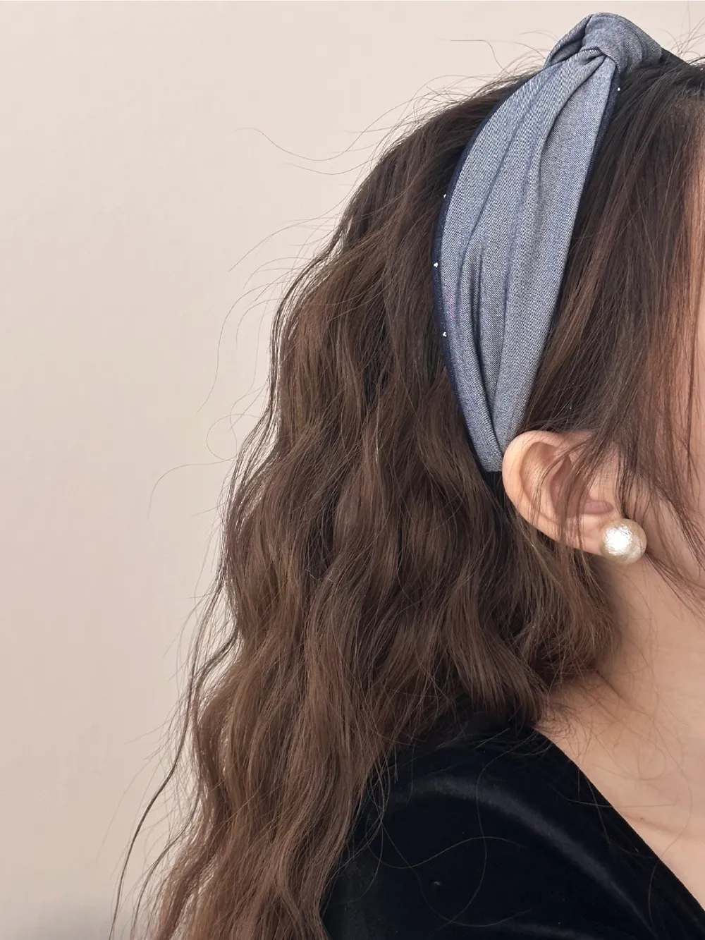 Knotted Polyester Wide Headband, image 5