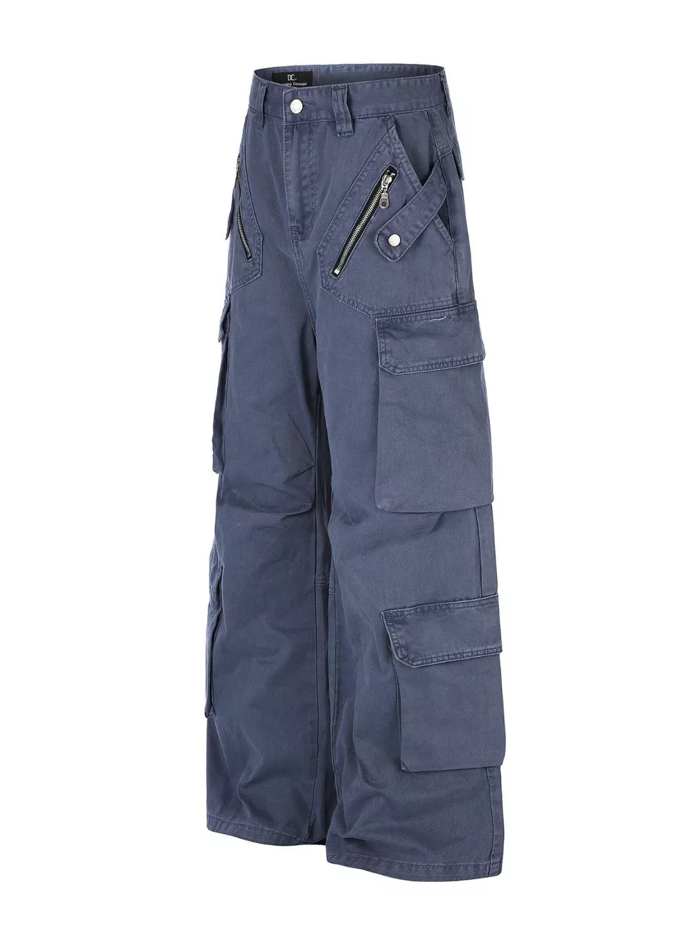 Men's Wide Leg Cargo Pants, image 2
