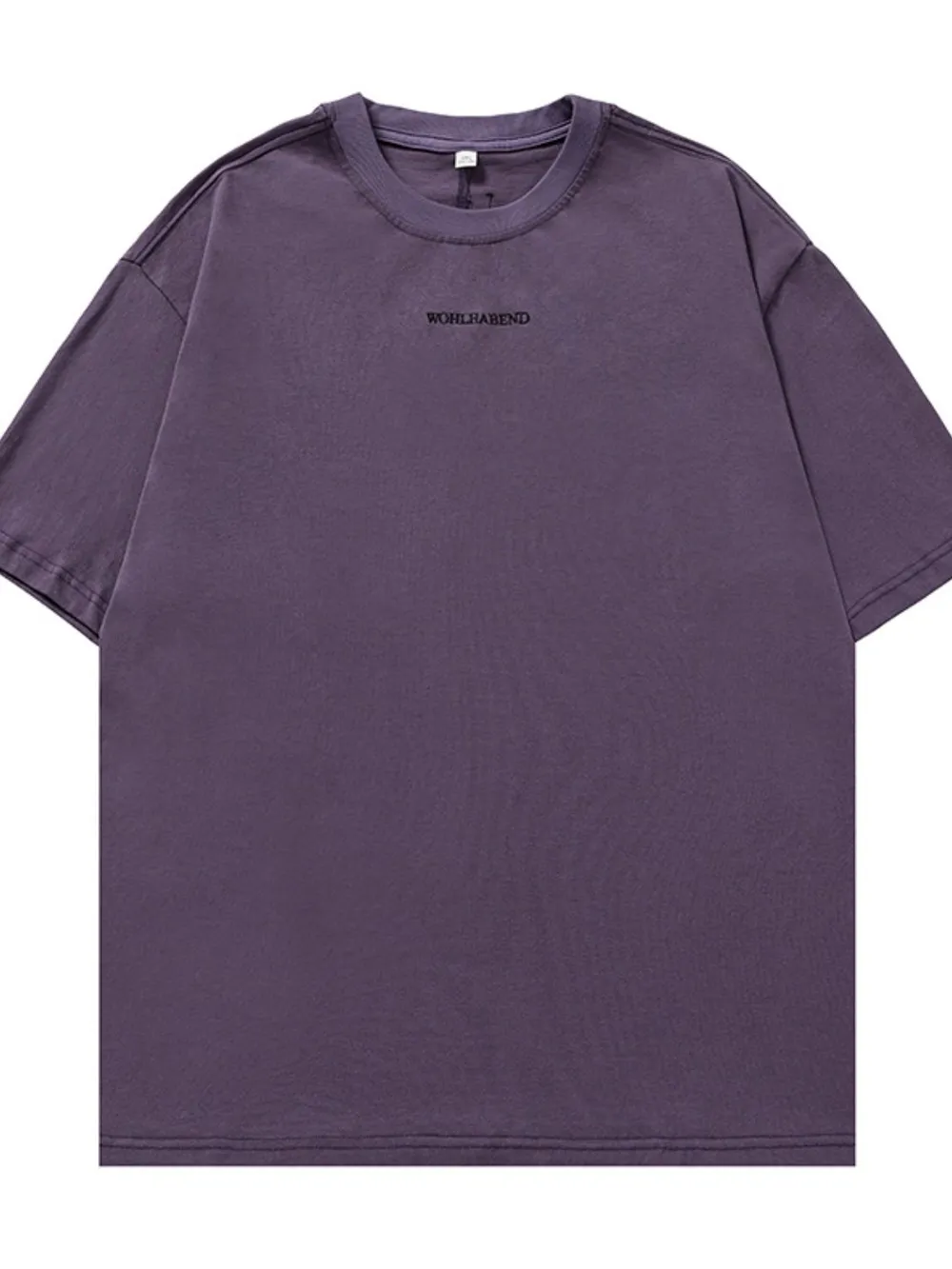 Men's Letter Back Round Neck Half Sleeve T-Shirt, image 8