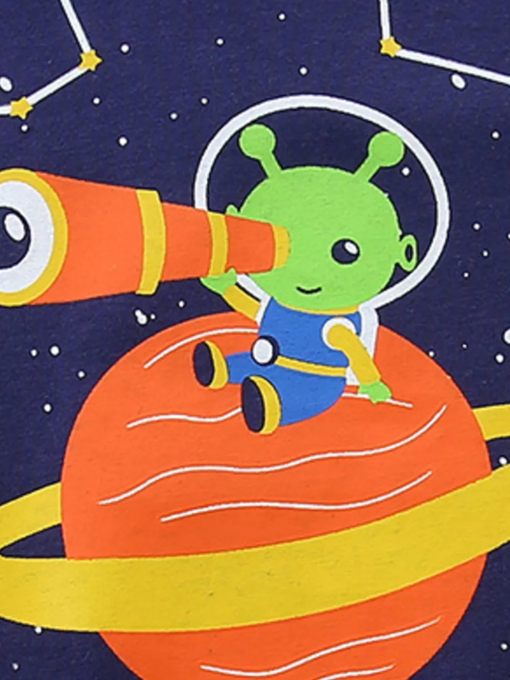 Children's Astronaut Graphic Tee & Shorts Set, image 4