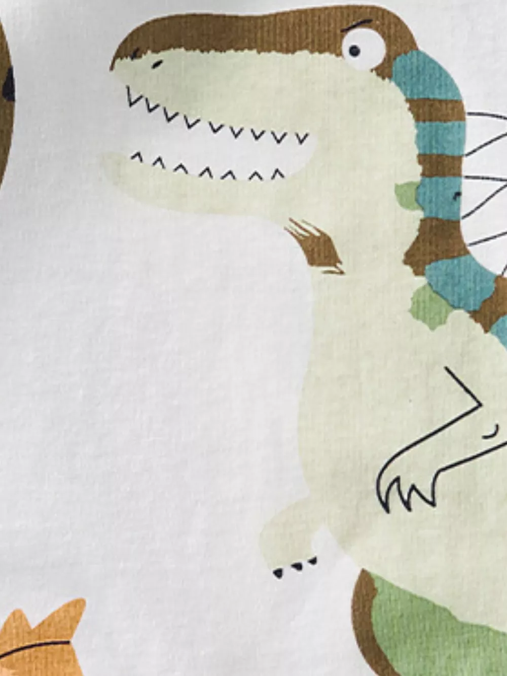 Children's Dinosaur Print Crew Neck Short Sleeve T-Shirt, image 3