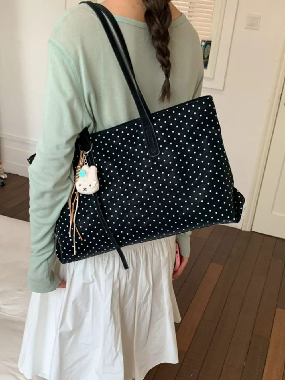 Polka Dot Shoulder Bag, image 3