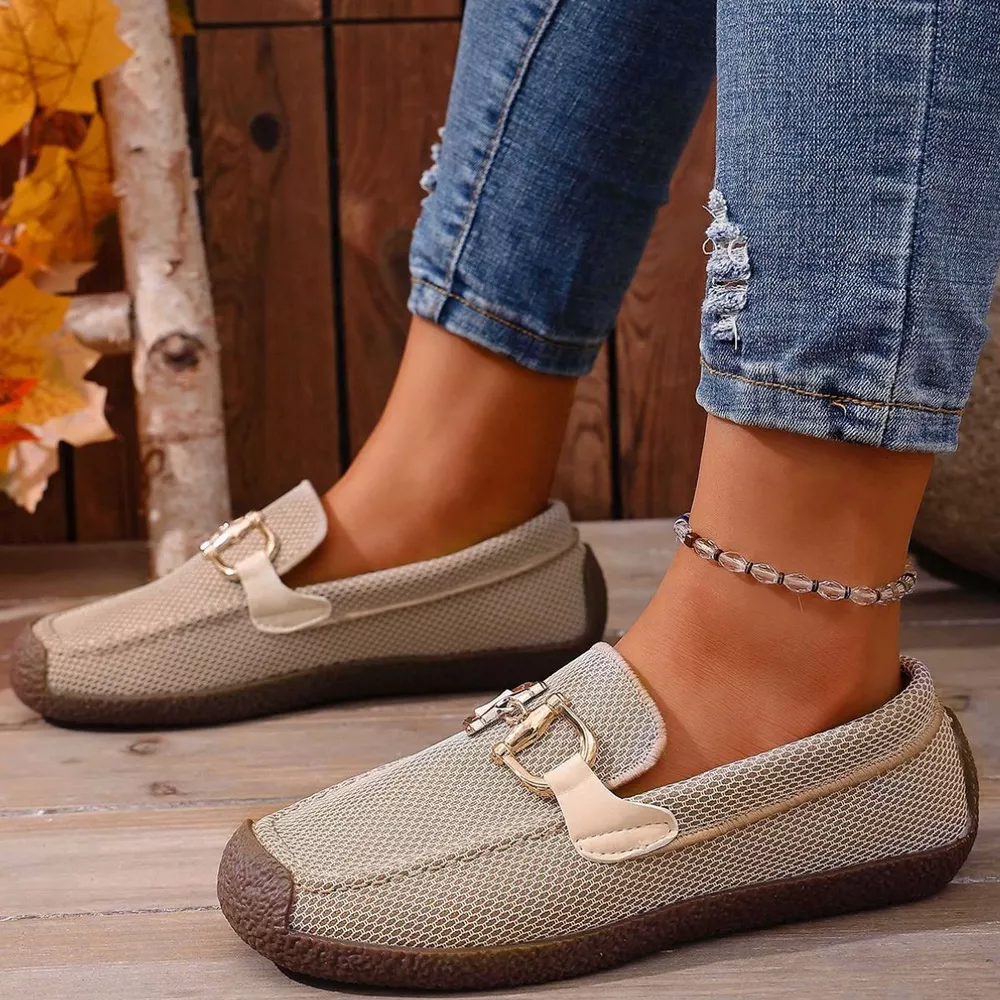 Round Toe Flat Slip-Ons, image 4