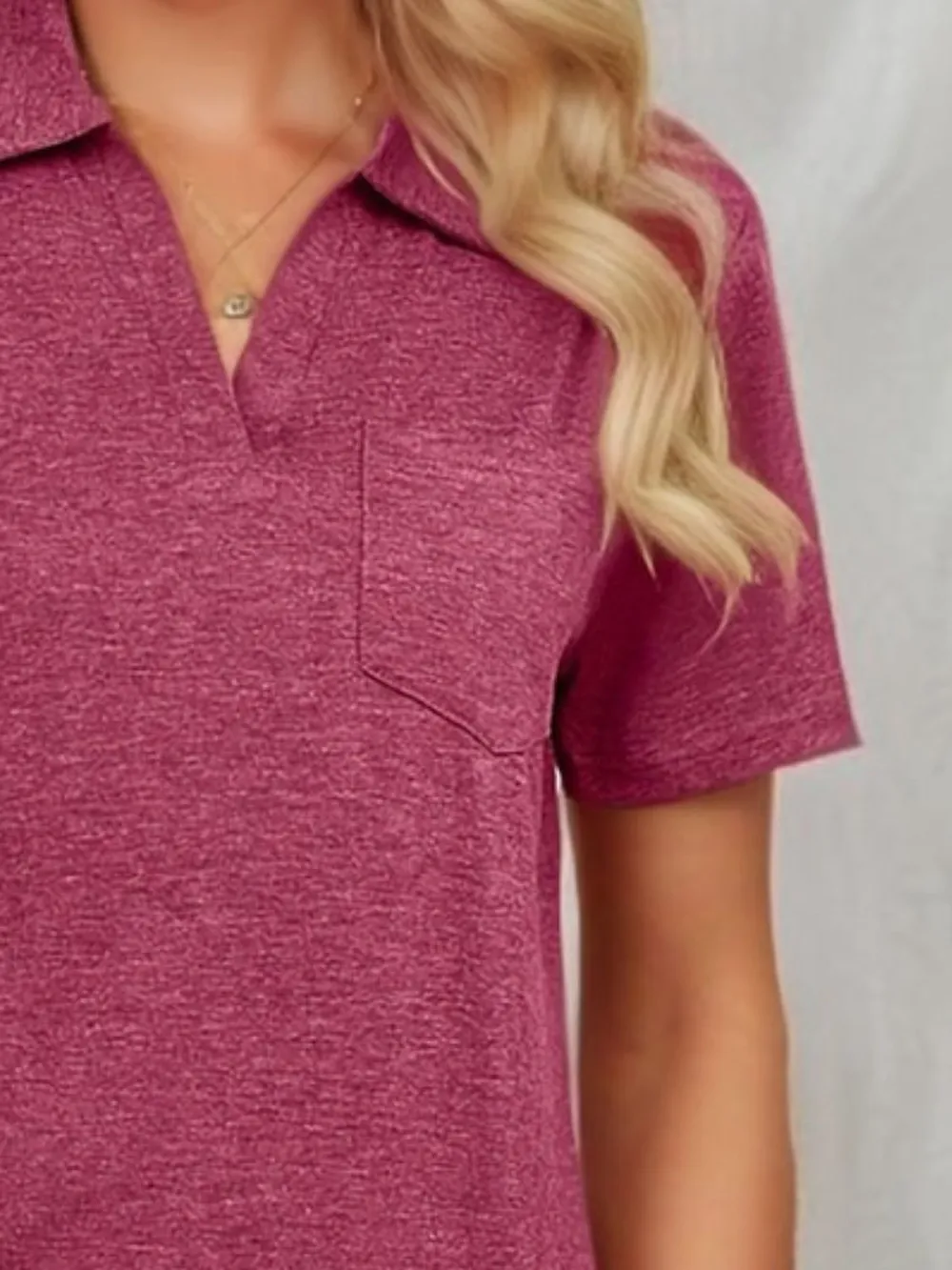 Johnny Collar Short Sleeve Top, image 10