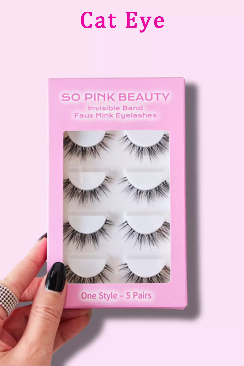Faux Mink Eyelashes 5 Pairs, image 3